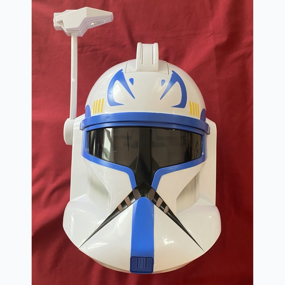 Star Wars Captain Rex Clone Trooper 2008 Working Electronic Talking Helmet